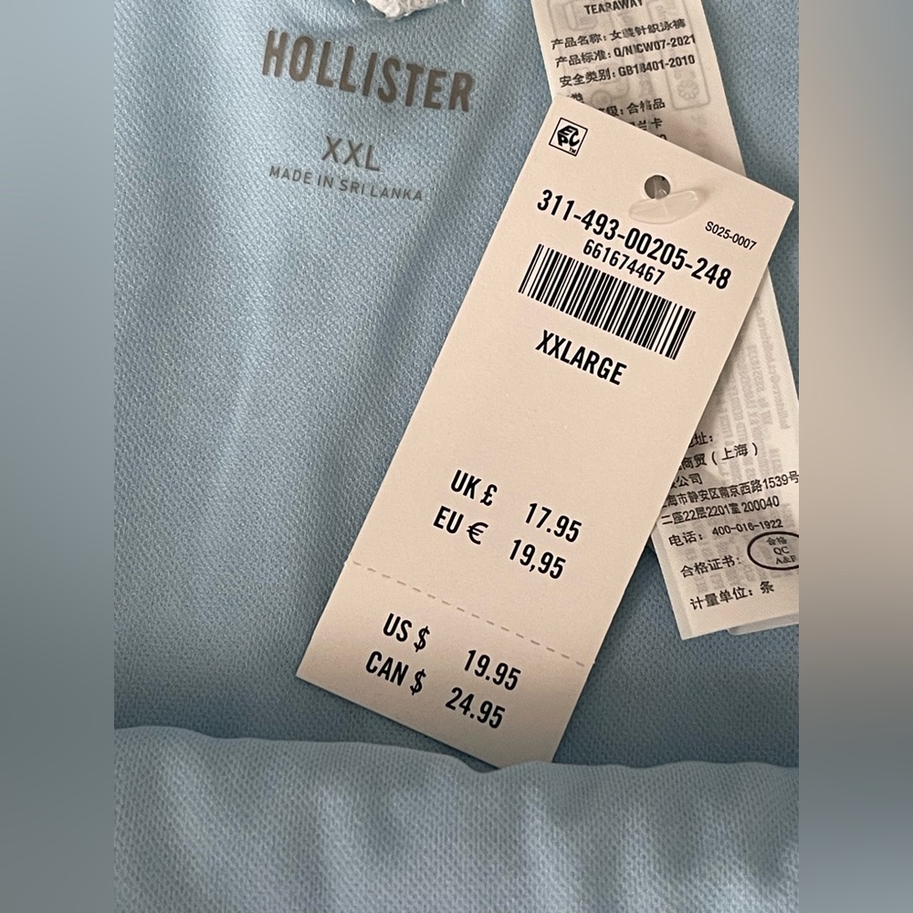 Hollister Blue Gingham Bikini Set - Picture 6 of 6